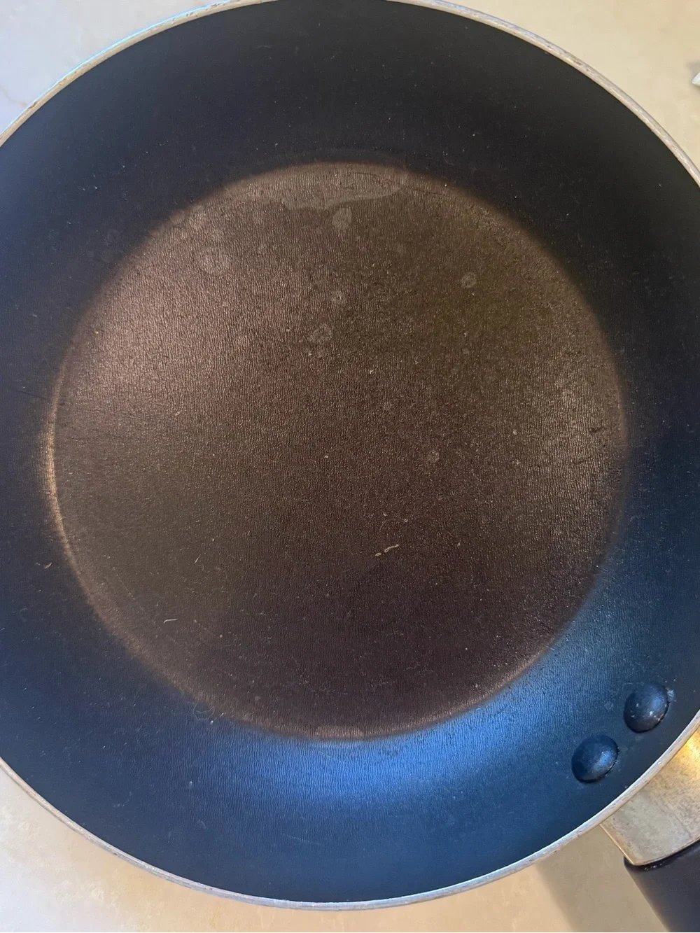 7” Nonstick Black Frying Pan with Comfortable Handle - Home Kitchen